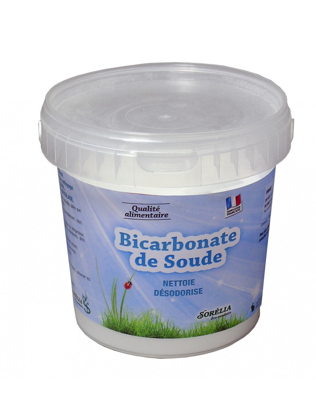 Eco-Lux Essentials Bicarbonate de soude, bicarbonate de sodium 5 kg  Bicarbonate de soude de qualité alimentaire pur pour le nettoyage, la  cuisson, les
